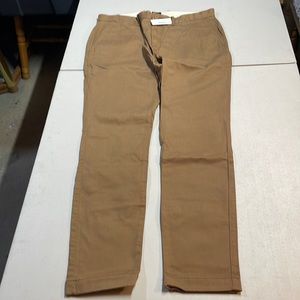 Men’s JCrew khaki pants tan size 33/30